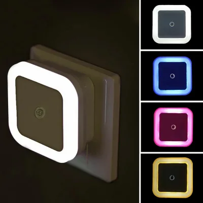 Nightlight Plug in Night Light, Dusk to Dawn Night Lamp Led Night Light for Bedroom, Bathroom, Hallway Warm White