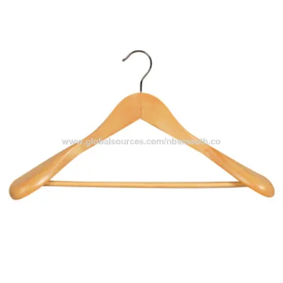 Men's thick wooden hangers,hotel hanger, garment hanger