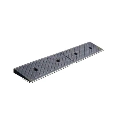 Rubber Curb Ramp 5" Rise Height,Rubber Driveway Ramps for Cars, Carts, Dollies, Motorcycle, Bikes, Wheelchairs