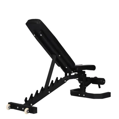 Adjustable Weight Bench with Leg ExtensionSteel Frame Home Gym Press Custom Logo OEM Wholesale Fitness Equipment Supplier