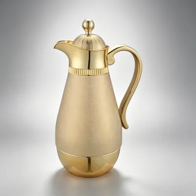 Institutional Unified Metal Outer Vacuum Glass Liner Islamic Vessel for Major Gulf Mall Sourcing Ramadan Night Ritual Feast
