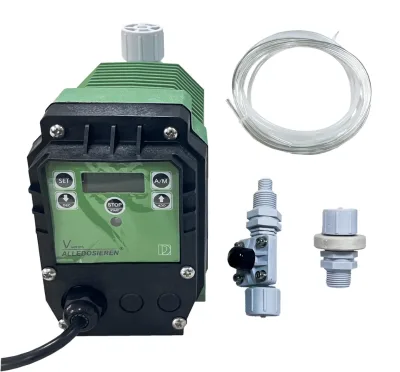 3LPH 7bar Chemical Dosing Pump Accessories Electronic Water Plastic Diaphragm Metering Pump Standard PTFE