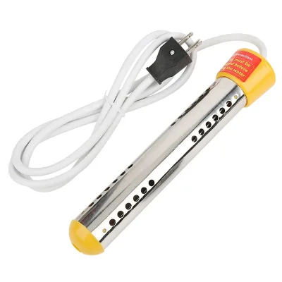 Household 1500W Immersion Electric Water Heater Heating Rod 1.5m Yellow