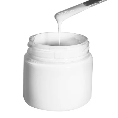 Private Label Bulk 30ml White Pearlescent Pigment Pastes Epoxi Resin Craft Slime Paints Art Paints
