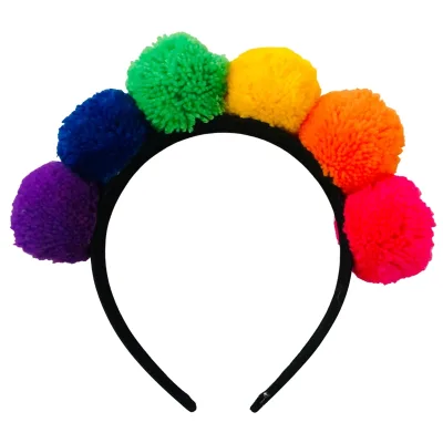Hot Selling Cute Headband Pom Pom Hair Band Fashion Gifts Decorations
