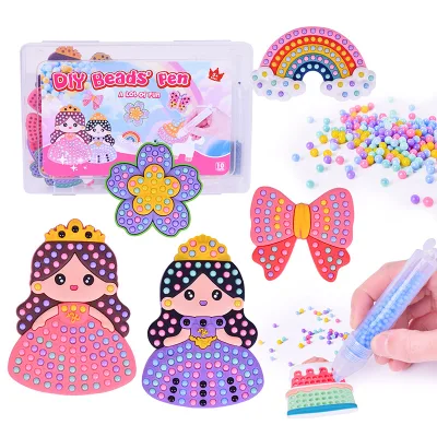 New Arrival Children Diamond Painting Toy Diy Handmade Cartoon Sticker Kit Creative Paste Toys for Kids Diamond Painting