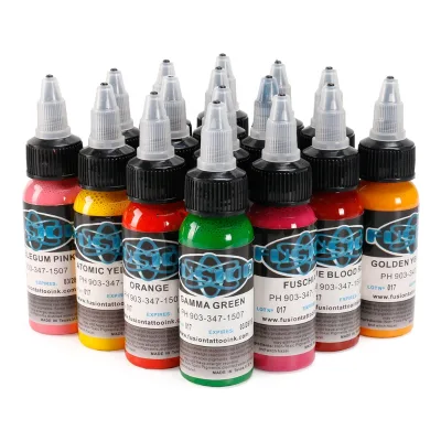 16 Colors Eternal Body Art Beauty Paints Tattoo Ink Pigment