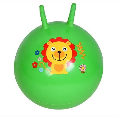 Wholesale PVC Healthty Fitness Sports Inflatable Bouncing Jumping Ball with Horn