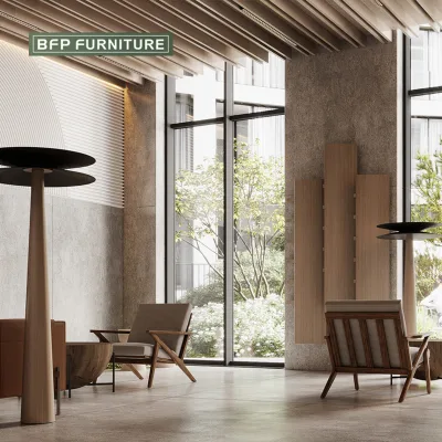 BFP Hotel Project Lobby Sofa Modern Style Fit Out Customized Bed Living Room Sofa Set FF&E Project High End Quality Level