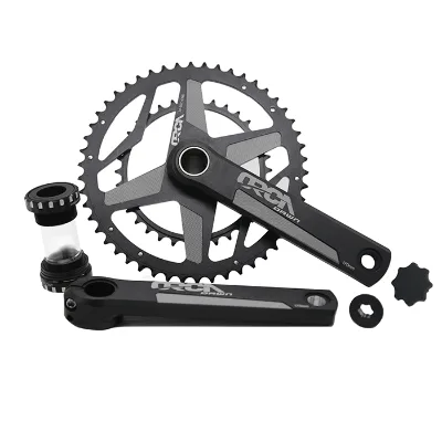 Light Weight Hollow One-piece Road Bicycle/Bike CNC Aluminum Crankset Bicycle Parts Chainwheel
