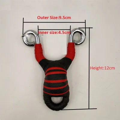 Striped Design Slingshot for Outdoor Fishing Hunting Strong Competition Thickened Widened High Precision Polaris Slingshot
