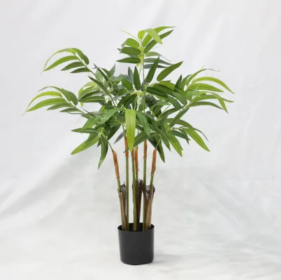 Indoor Decorations Greenery Artificial Bamboo Plant Tree Twiggy Indoor Decorations Plastic Material