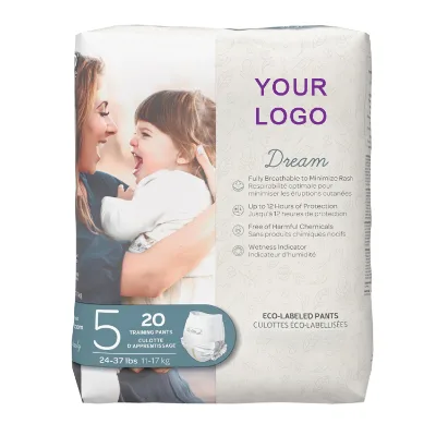 Wholesale Factory-rejected Baby Training Pants Diapers B Grade Cotton Nappies Loose Fit Packaging Free Cheap Price
