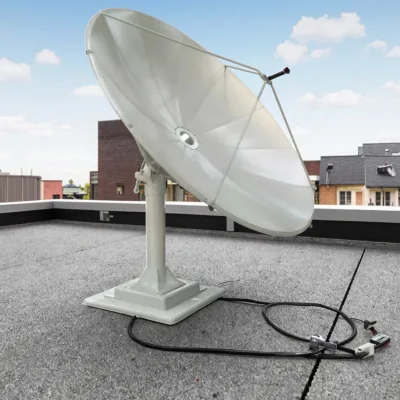 Large Size 3.6M 12feets C Band Flat Panel Satellite Dish for Professional TV Projects Bulk Supply for Distributors