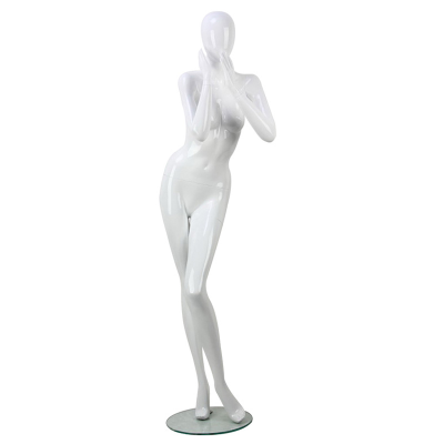 Wholesale Fiberglass Female Mosaic Glossy Mannequin Mannequin Mannequin