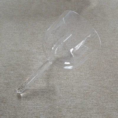 High Pure Sound Hand Held Practitioner Quartz Clear Crystal Singing Bowl Sound Healing and Deep Relaxation Crystal Handle Bowl