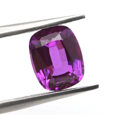 Lab Cultivated Synthetic Gemstone Ring and Necklace Loose Gemstones with Applied Treatments Handcrafted Jewelry