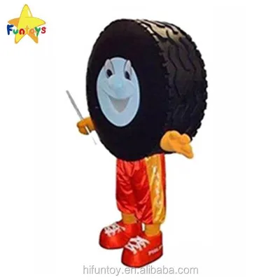 Funtoys CE Large Car Wheel Tire Mascot Costume Adult