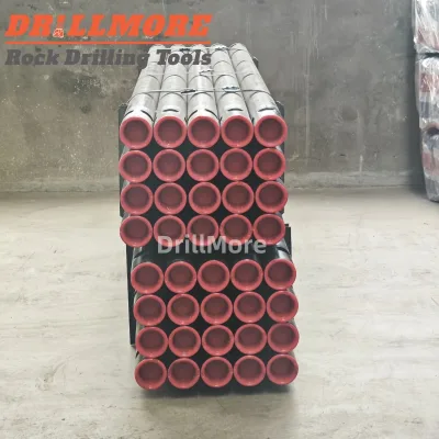 Reinforced Double Wall DTH Drill Rods 76mm to 102mm for Hard Rock Formations