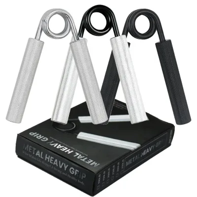 Hot Sale Power Hand Grip Wrist Strengthener Aluminum Hand Grips Muscle Developer 100-350 Lbs Grips