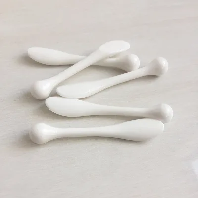 Beauty Makeup Mask Tool Cream Spoon Mask Scraper Plastic Eye Cream Scoop Mask Spoon Dispensing Small Scoop