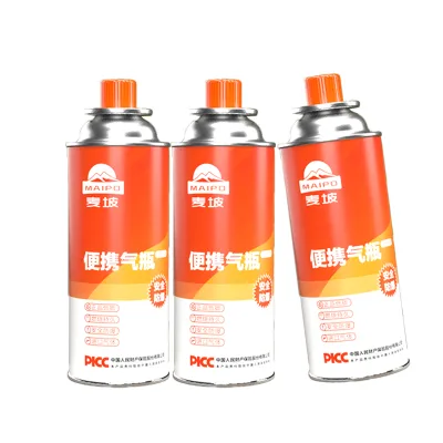 Factory Customized Full Fired Bule Flam Supply Hot Pot Restaurant Roast Meat Shop Lighter Gas Refill