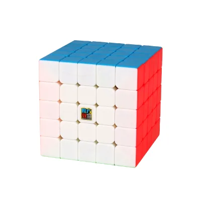 High Cost-Effective Meilong5 5x5 Magic Cube Smooth SpeedCube Stickerless Speed Puzzle Cubes Toy for Kids