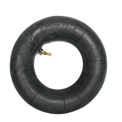 4.10/3.50-4 Butyl Rubber Inner Tube 410/350-4 for Wheelbarrow Tool Carts Tableware Carts Wheel Parts