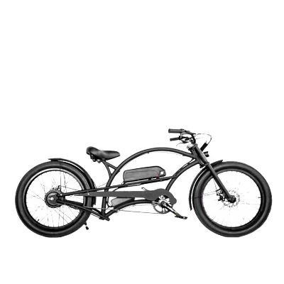 24inch OEM/ODM 48V 1000W 17.5AH EN15194 50KM/H Chopper Beach Cruiser Electric Bicycle