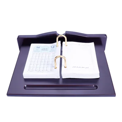 New Design Desk Calendar Wooden Calendar Custom Calendar