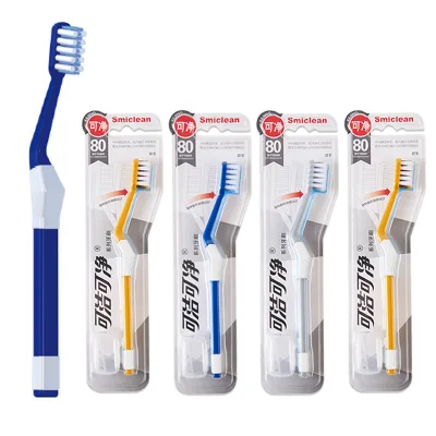 Factory Spiral and Pbt Bristles Mixed Tapered Toothbrush