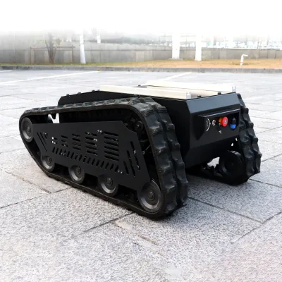 Chemical Plant Patrol Outdoor Intelligent Autonomous Navigation Explosion Proof Gas Detection Robot Chassis
