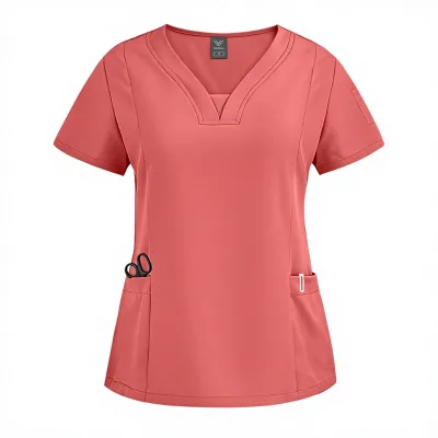 Instant-wash Moisture-wicking Medical Scrubs Set for Doctors Nurses Casual Relaxed Fit Multiple Colors Hospital Dental Use