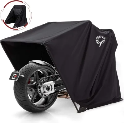 106" Strong Frame Oxford Motorcycle Shed Waterproof Outdoor Motorcycle Tent