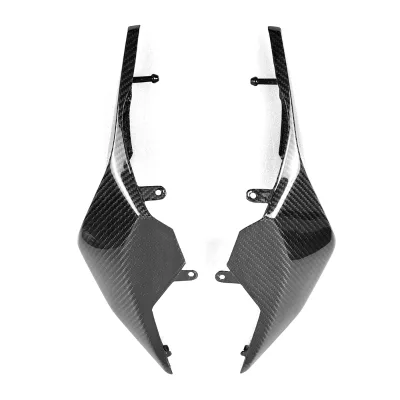 Motorcycle Carbon Fiber Gloss 100% Twill Weave Tailstock Side Panel Side Fairing for Honda CB650R CBR650R 2019 2020