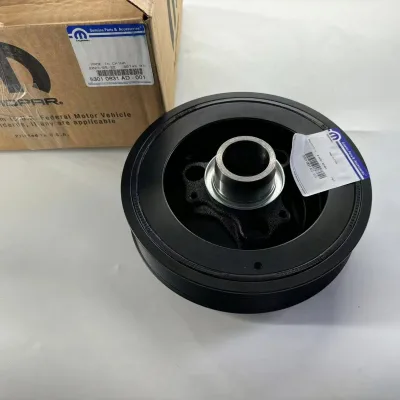 Cross-border Supply Engine Parts Car Iron Crankshaft Pulley 53010831AD for Do-dge Pickup Tyrannosaurus DT6.2 Diesel Mopar