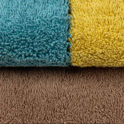 Premium Cotton Terry Towel Set Soft Absorbent Bath Hand Face Towels Hotel Use