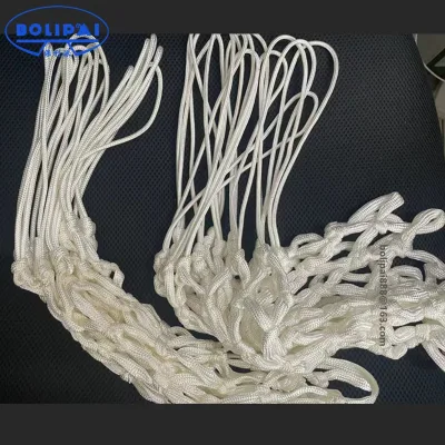Manufacturer Basketball Basketball High Quality 12-hook White or Red Color Basketball Ring Net