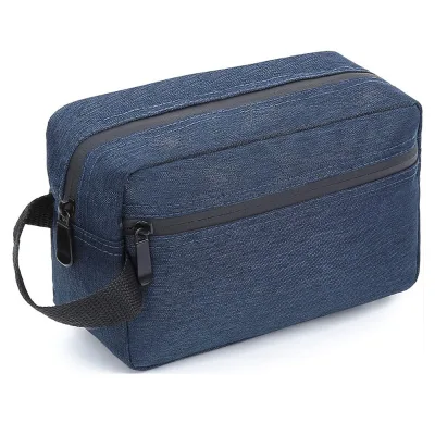 Everyday Oxford fabric travel organizer pouch Waterproof Oxford cosmetic Durable washing organizer Outdoor Oxford case hand bag