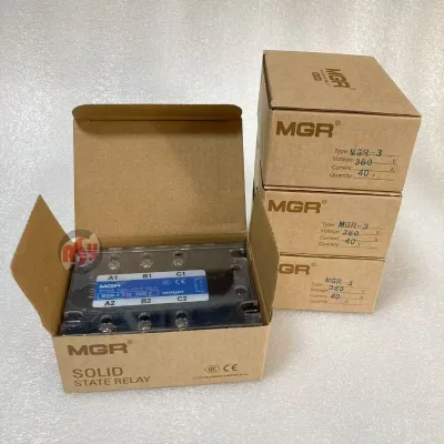 Brand New Original Packaging DC Controlled AC 380V 40A MGR 3PHASE SOLID STATE RELAY MGR-3 032 3840 Z / MGR-3 032 3840Z