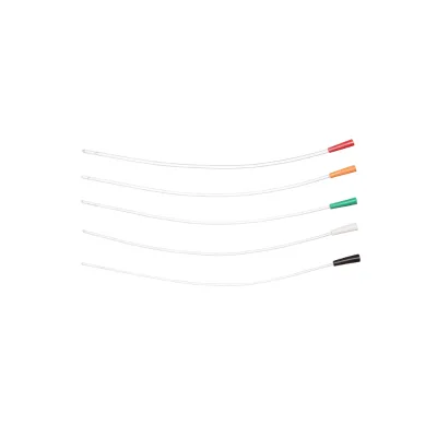 Urological Care Medical Disposable PVC Intermittent Catheter 16" Male 10Fr Size Packed in Paper