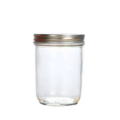 Metal Cup Glass Can Storage Bottle Honey Bottle Tea Drink Cup Cheese Bottle Mason Cans