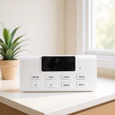 Smart LCD Display Programmable Dimmer (No Hub Needed) 2 Independent Outputs Digital Timer Countdown Indoor Wall Dimmer Switch