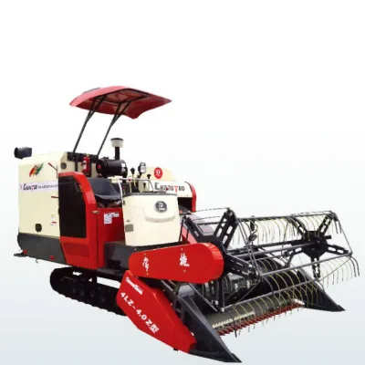 Self-propelled Rubber Track Combine Harvester