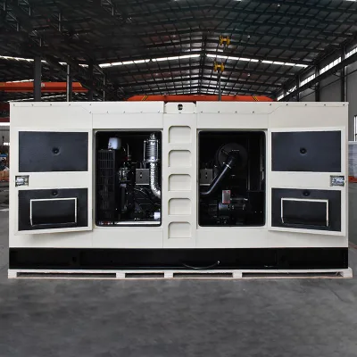300kW 400kVA Silent Inverter Diesel Generator Set Industrial Power Station for Industrial Standby Power Supply Project