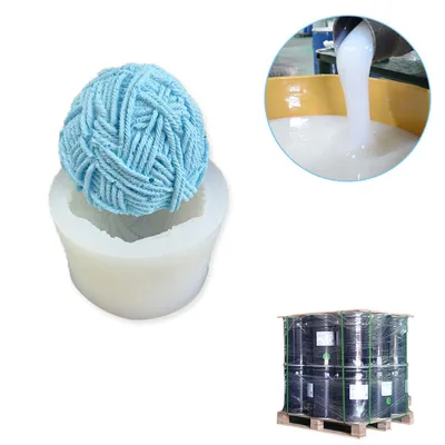 Easy to Demold Silicone ab Platinum Silicone Rubber Silicon Liquid for Mould