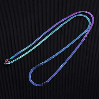 Boho Snake Chain for Men Classic 316l Stainless Steel Minimalist Necklace Designer Tarnish Free Waterproof Jewelry ALN25121140