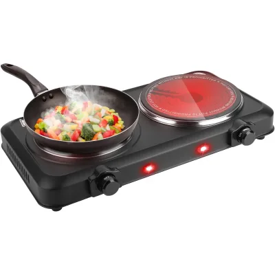 High Power Double Electric Cooking Stove Plate Kitchen Electric Hot Plate Electric Stove Cooker