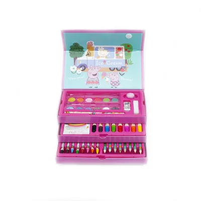 Color Drawing Set Watercolor Pen/Colour Pencil/Crayon Paint Set Kids Students Case Colour Painting Box Packing