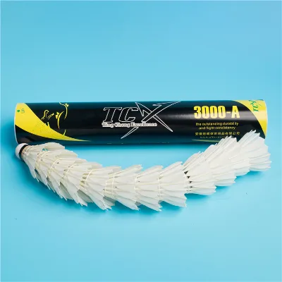 Reinforce Feather Shuttlecock Quills for extra Strength&Volume Orders,direct From Our Production Line&Flies Straight As an Arrow